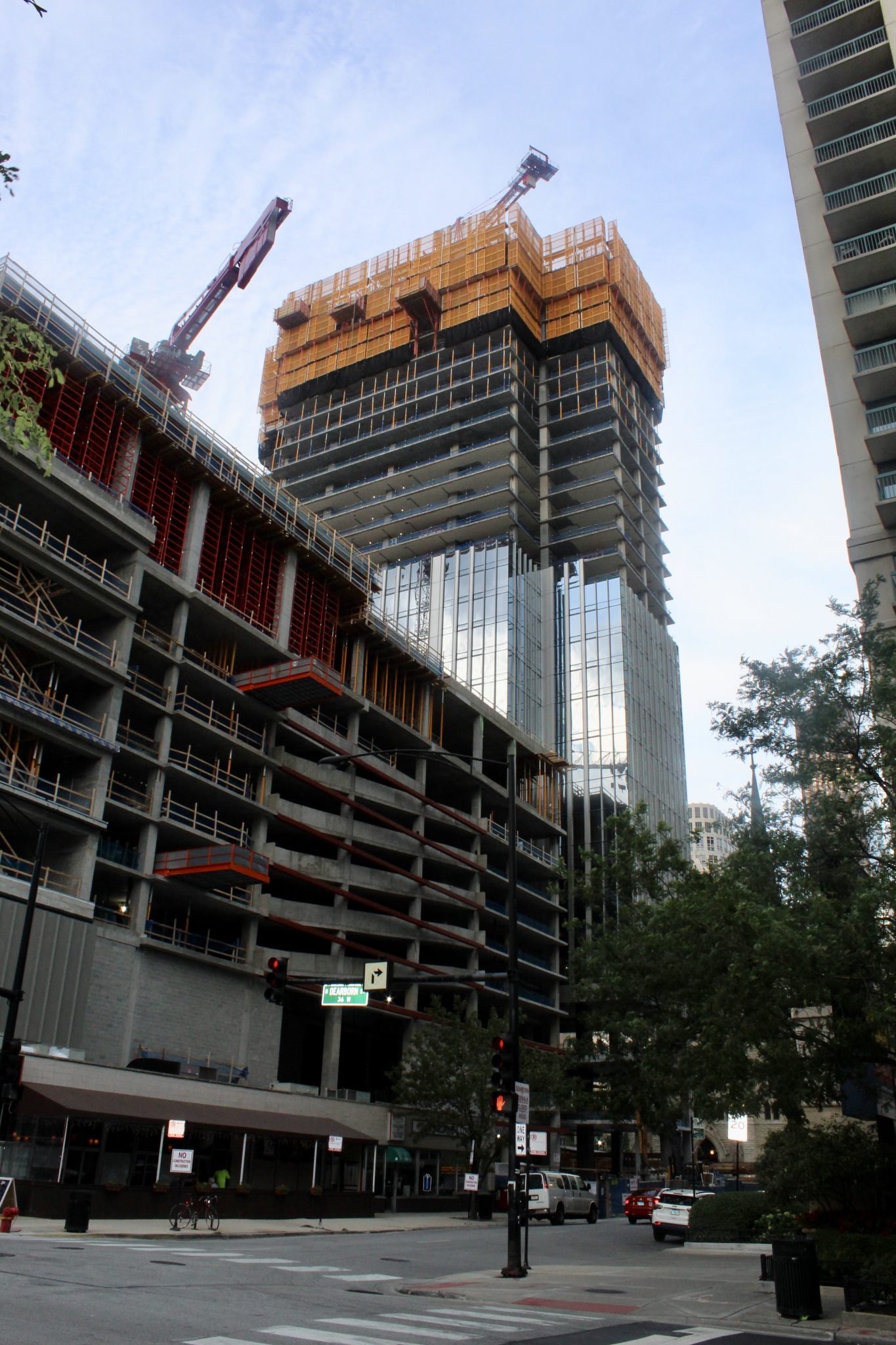 River North's One Chicago Square is Now One-Third Complete - Chicago YIMBY