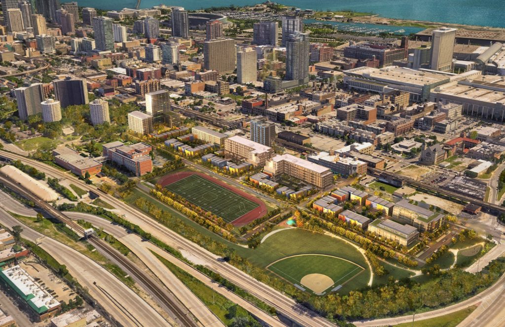 Chicago State Development Construction Progresses on 2310 and 2344 S State Street of Southbridge ...
