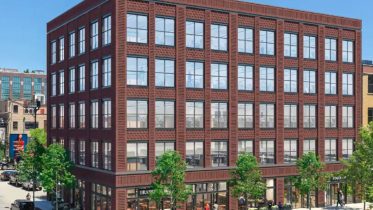 1020 W Randolph Street. Rendering by Hartshorne Plunkard Architecture