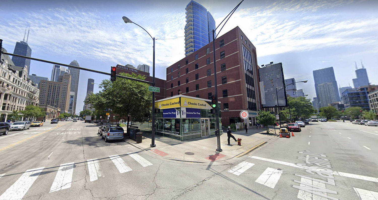 123 W Chicago Avenue via Google Maps
