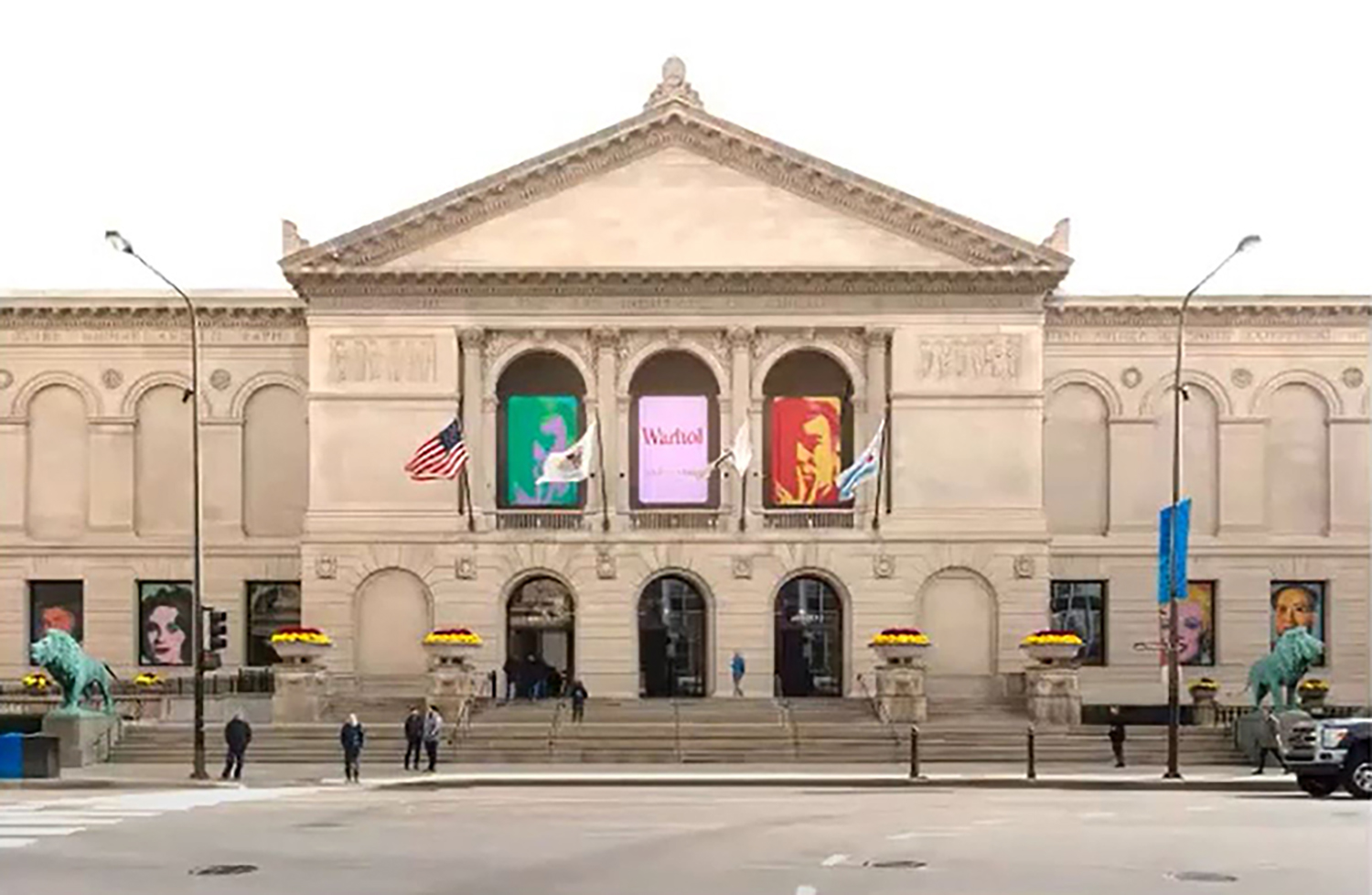 Landmarks Commission Approves Alteration To The Art Institute Of   Proposed New Art Institute Facade. Rendering By Interactive Design Architects 