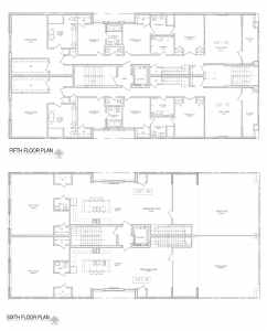 West Loop Collection's penthouse duplex floor plans