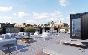15 N Elizabeth Street penthouse roof deck