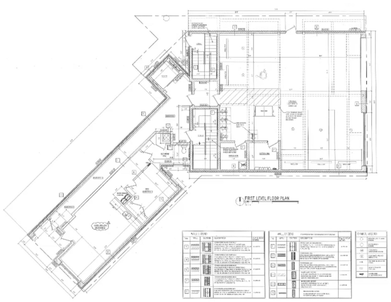3113 N Lincoln Avenue First Floor Plan. Drawing by 360 Design Studio