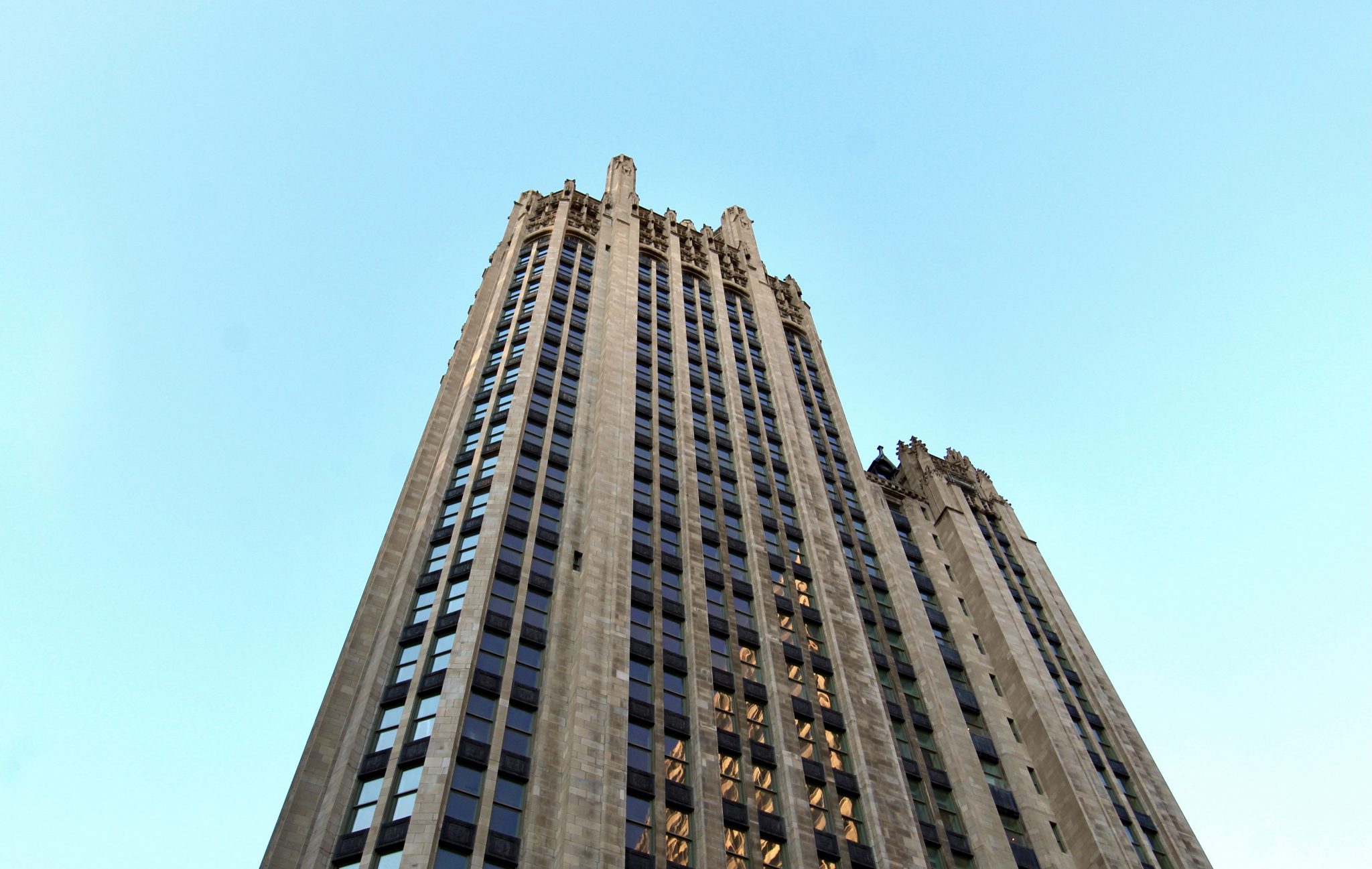 Tribune Tower Condominium Conversion's Exterior Wraps Up Chicago YIMBY