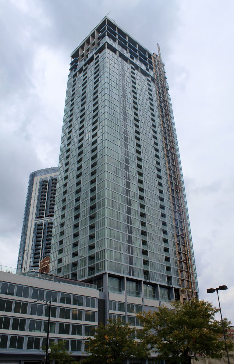 Exterior Work Nears Completion at 369 W Grand Avenue in River North ...