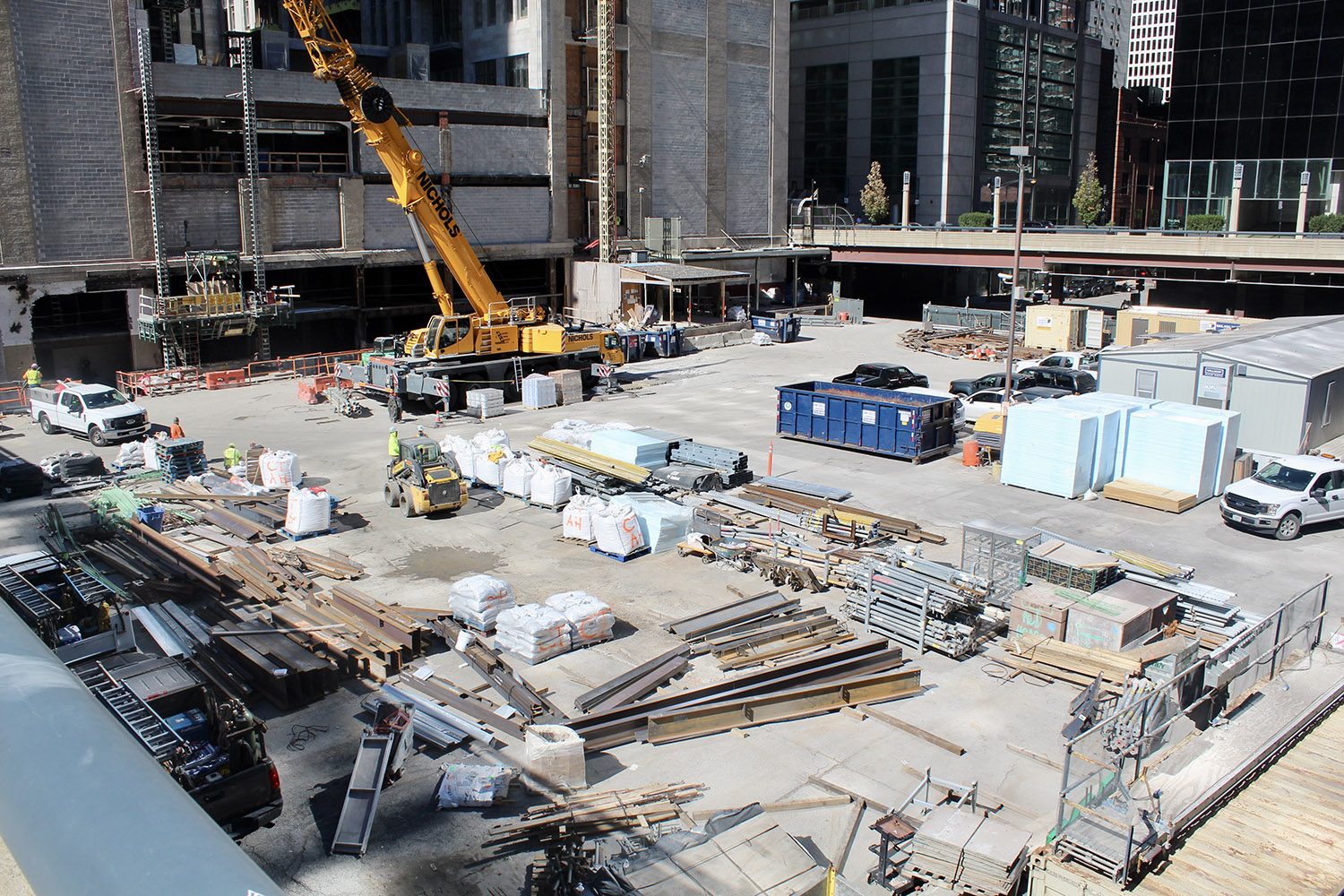 View of Tribune East Tower Site. Image by Jack Crawford