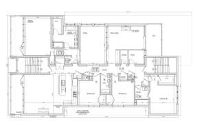 1039-41 W Belmont Avenue fourth-floor plan