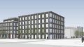 1131 and 1135 W Winona Street. Rendering by Booth Hansen