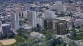 Aerial View of 4600 N Marine Drive. Rendering by Valerio Dewalt Train