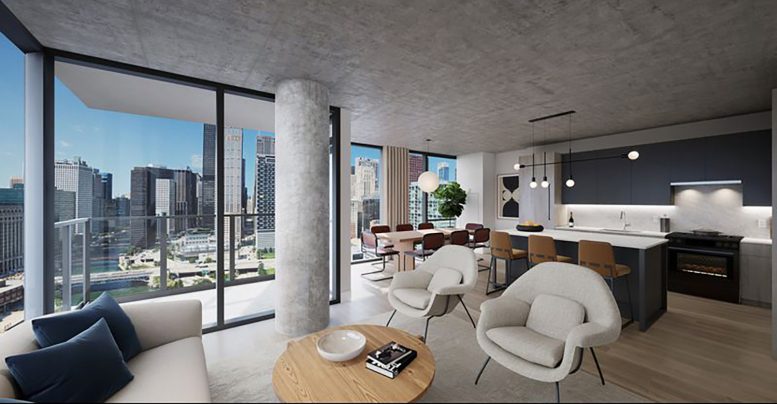 The Reed Surpasses Halfway Mark in South Loop - Chicago YIMBY