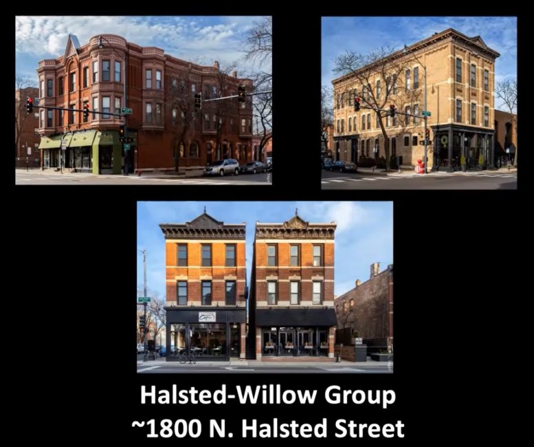 Halsted-Willow Group. Images by CCL