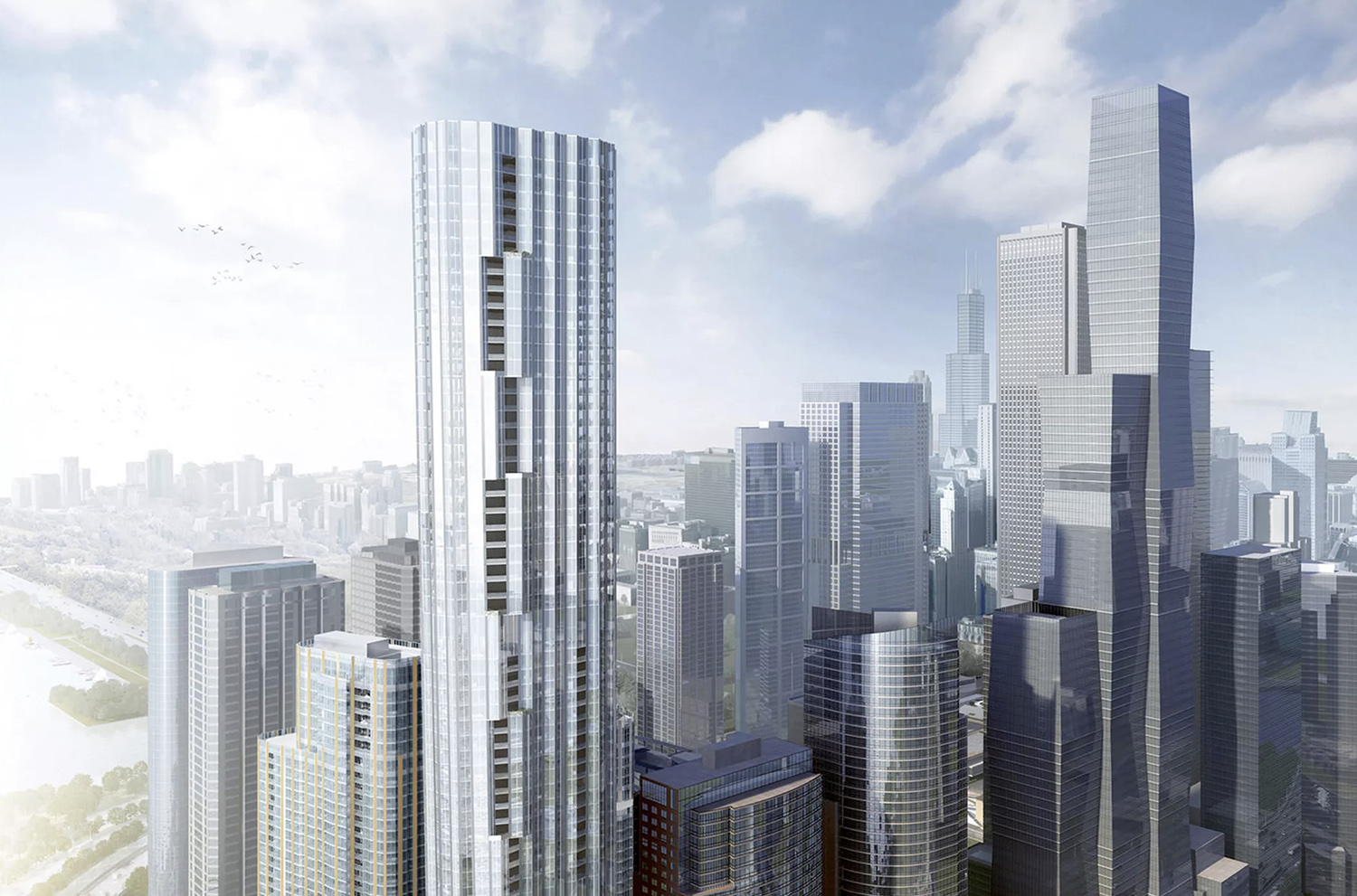 Parcel I at Lakeshore East. Rendering by bKL Architecture