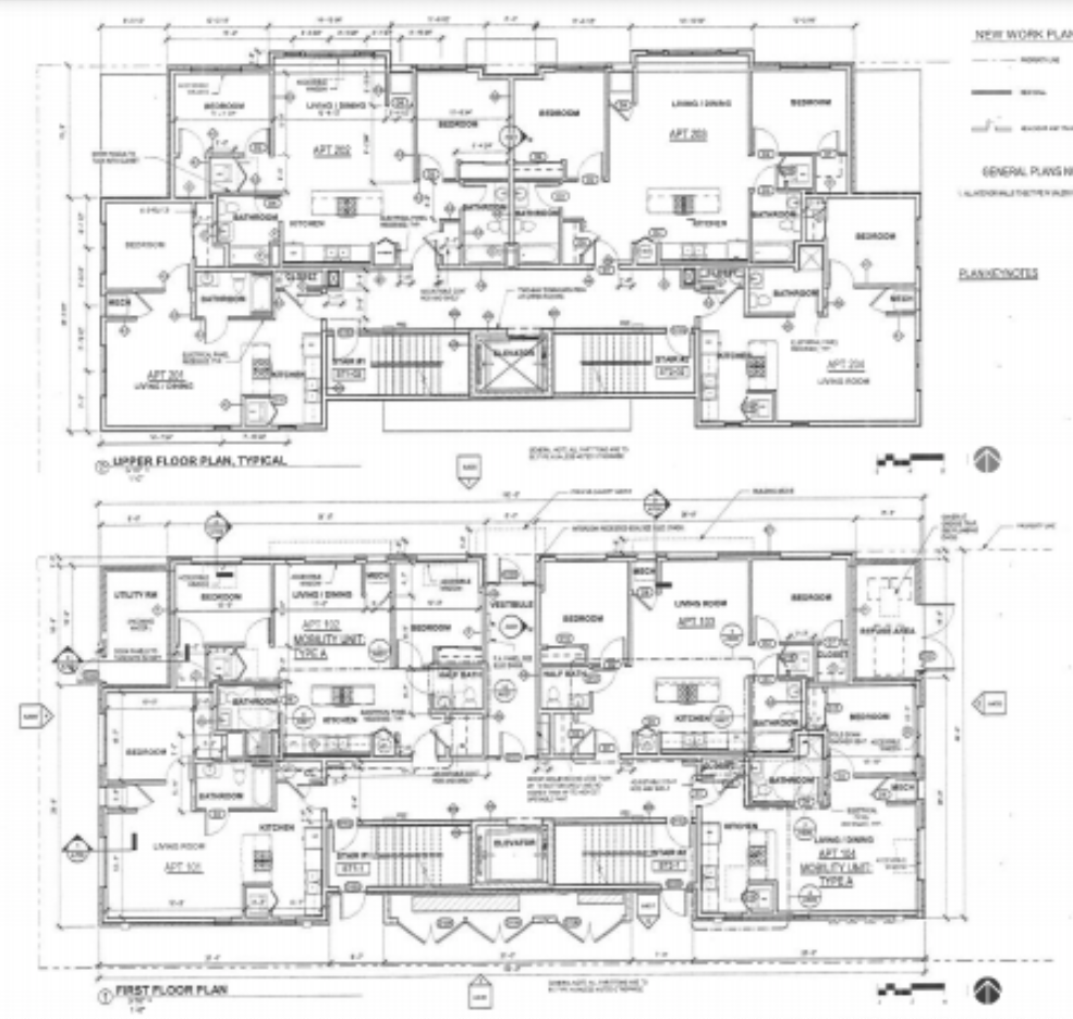 711-749 W Schiller Street typical floor plans