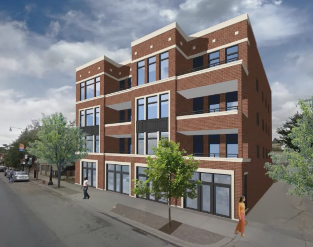 Zoning Approved for 2024 W Irving Park Road in North Center Chicago YIMBY