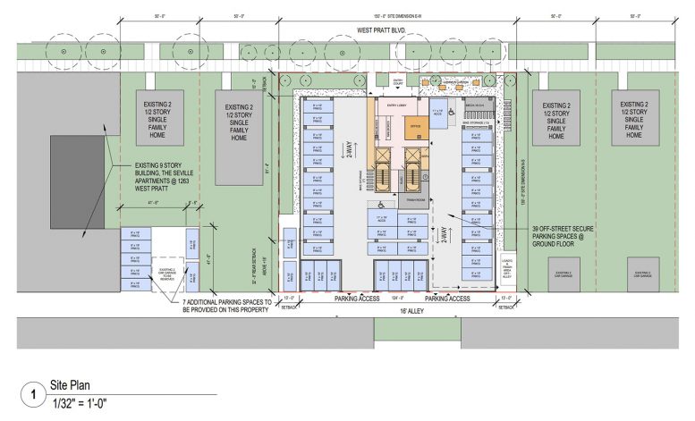 Renderings Revealed for Residential Development at 1233 W Pratt ...