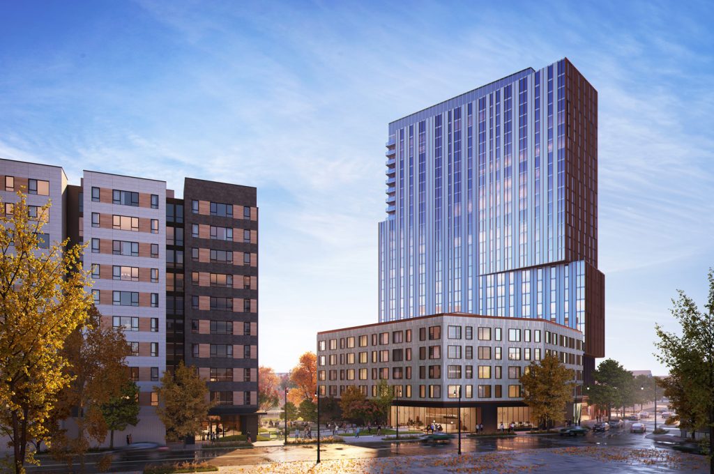 View of Big Deahl at 1450 N Dayton Street. Rendering by GREC Architects