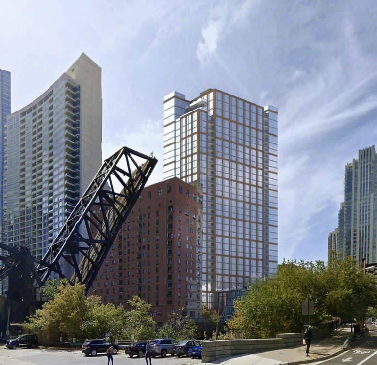 View of 344 N Canal Street. Rendering by SCB