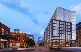 1045 On Fulton Market Reaches Full Height In Fulton Market District 