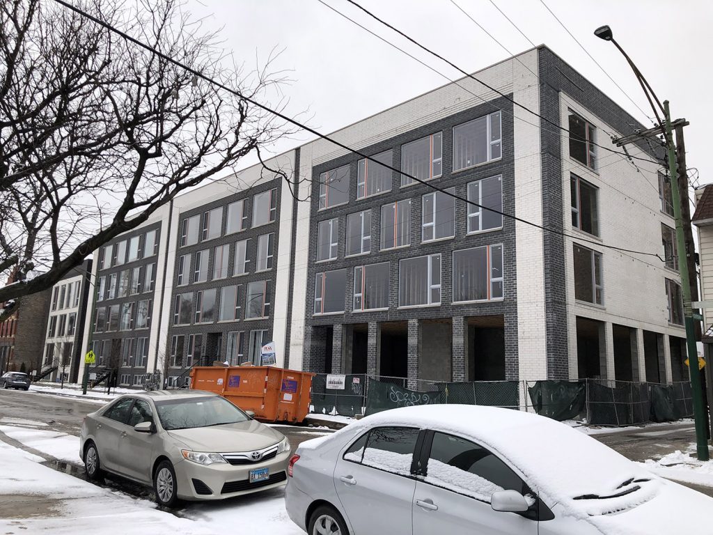 Fourth Building Tops Out for PLSN Condos Complex at 816832 W Cullerton