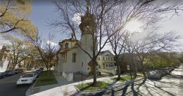 Holy Trinity Orthodox Cathedral and Rectory at 1121 N Leavitt Street via Google Maps
