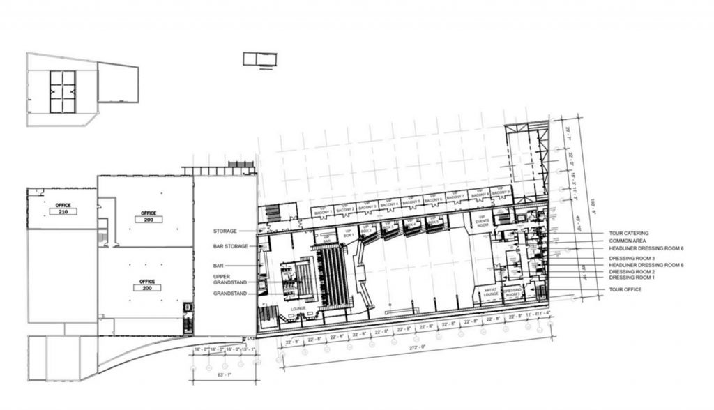 Second Floor Plan for Morton Salt Development. Drawing by Lamar Johnson Collaborative
