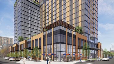 Street View of 160 N Elizabeth Street. Rendering by Thomas Roszak Architecture