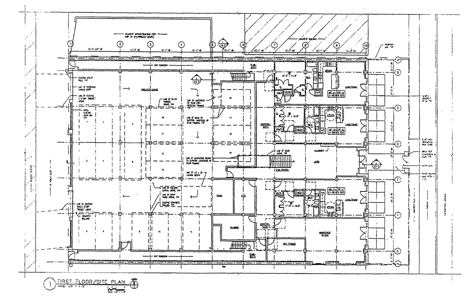Ground Floor Plan for 4046 N Hermitage Avenue. Drawing by Foster Dale Architects