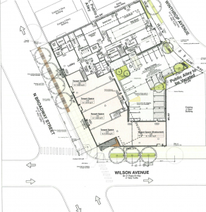 Ground Floor Plan for 4601 N Broadway