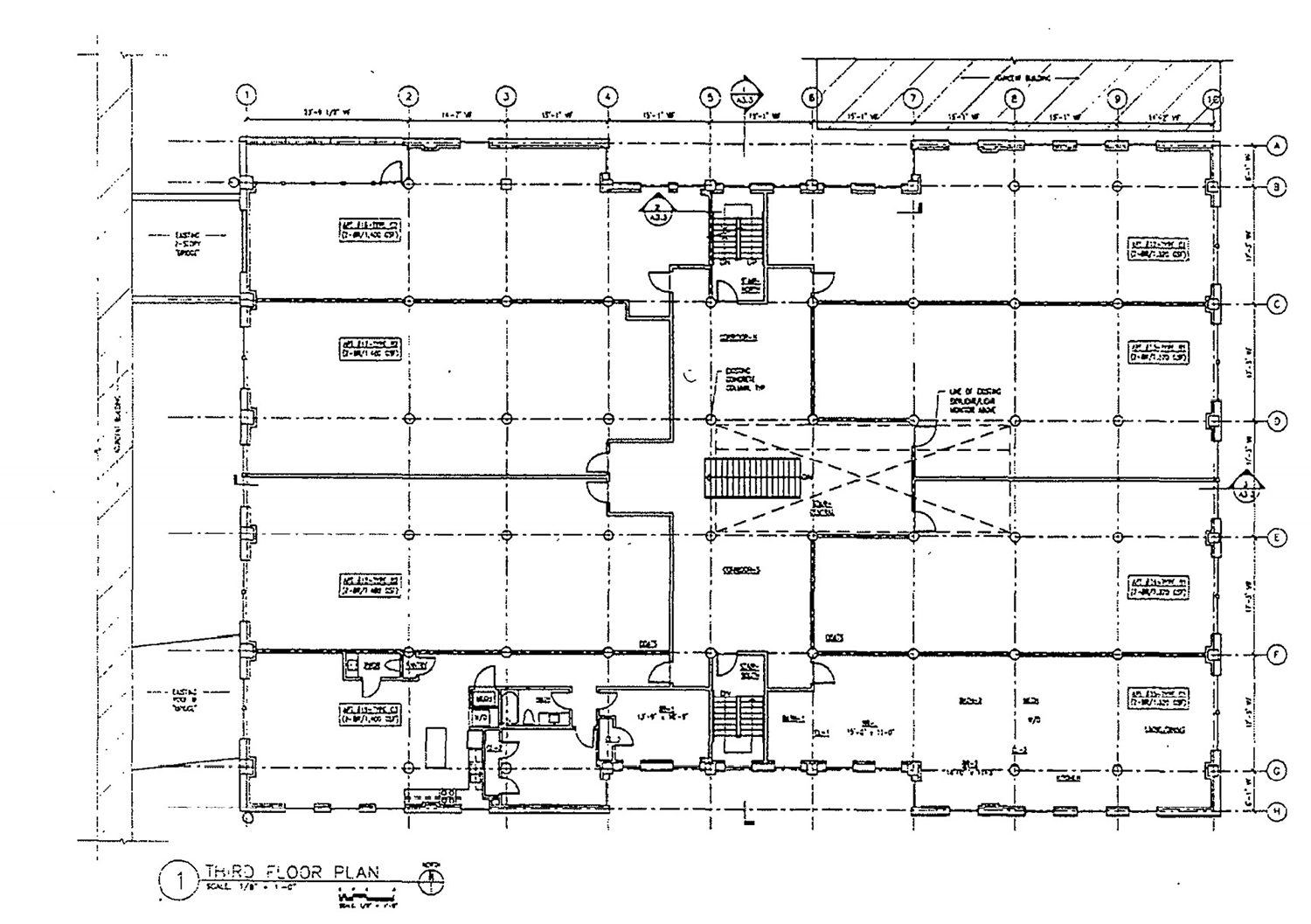 Third Floor Plan for 4046 N Hermitage Avenue. Drawing by Foster Dale Architects