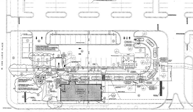 Permits Issued for Single-Story Starbucks at 4200 S Pulaski Road in ...