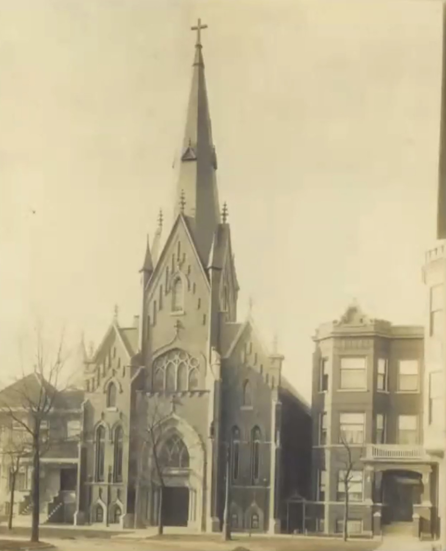 Historic Image of Norwegian Lutheran Memorial Church of Chicago. Image by the Church