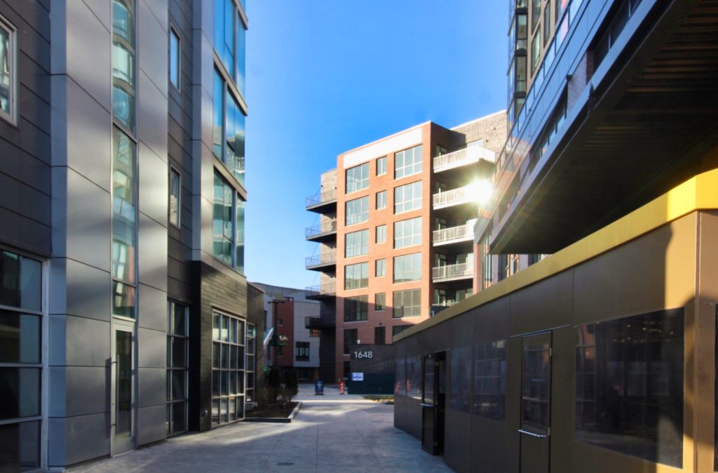 Exterior Work Nears Completion for Townhomes at Alcove Wicker Park
