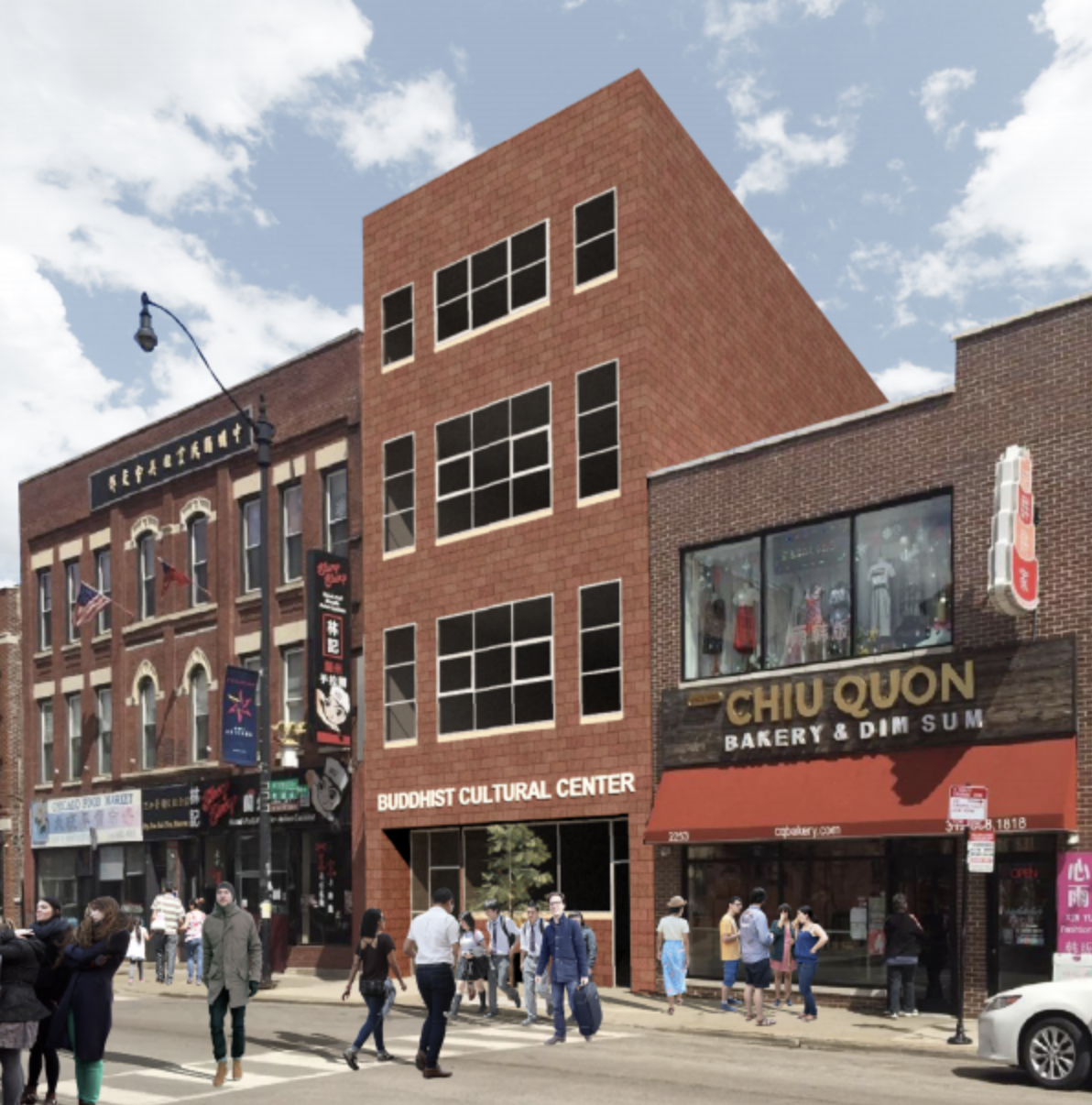 Previously-approved four-floor iteration of 2251 S Wentworth Avenue