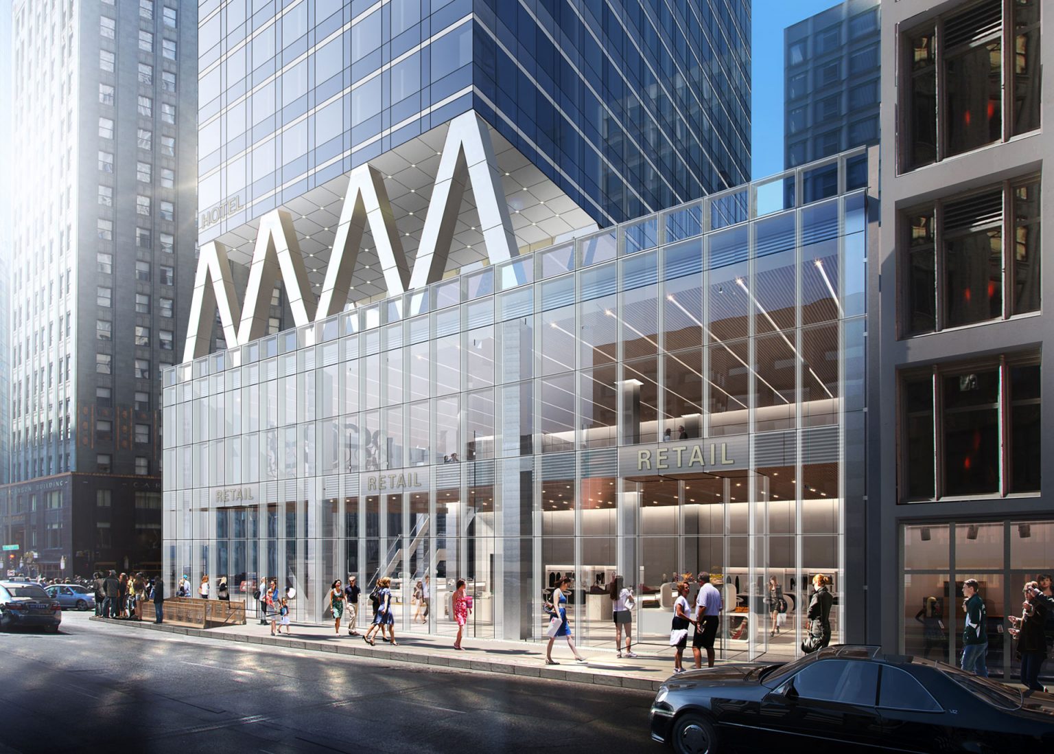 300 N Michigan Tops Out at 47 Stories in The Loop - Chicago YIMBY