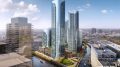 Halsted Pointe at 901 N Halsted Street. Rendering by Hartshorne Plunkard Architecture