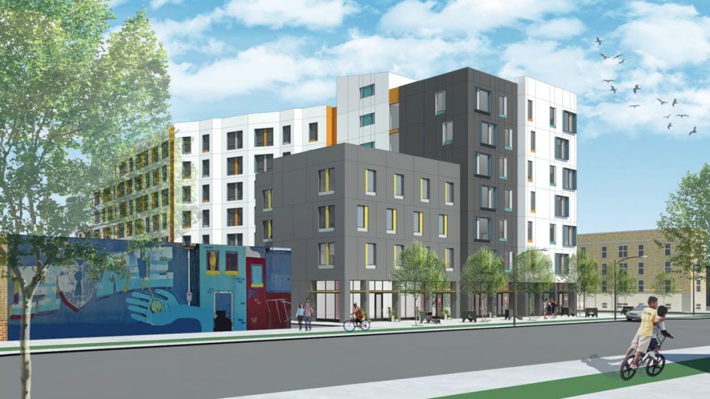 Chicago YIMBY: Affordable Housing Development Emmett Street Apartments Wraps Up In Logan Square