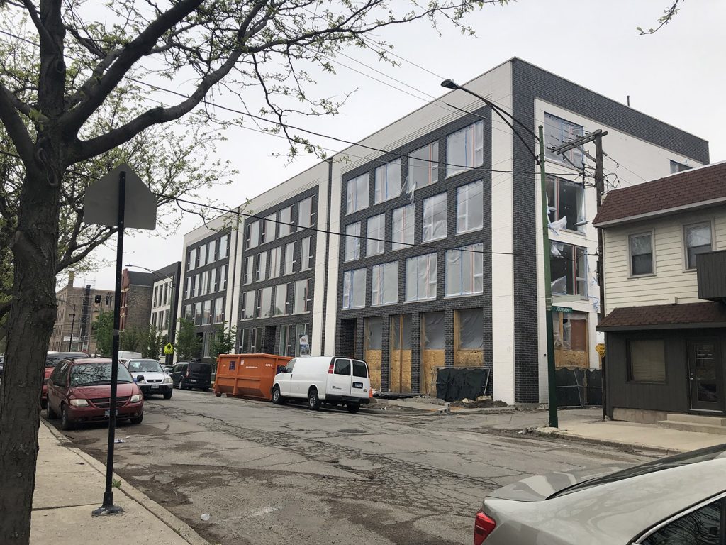 PLSN Condos Nears Completion at 816832 W Cullerton Street in Pilsen
