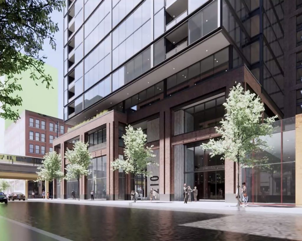 Renderings Revealed for Mixed-Use Development at 210 N Aberdeen Street ...