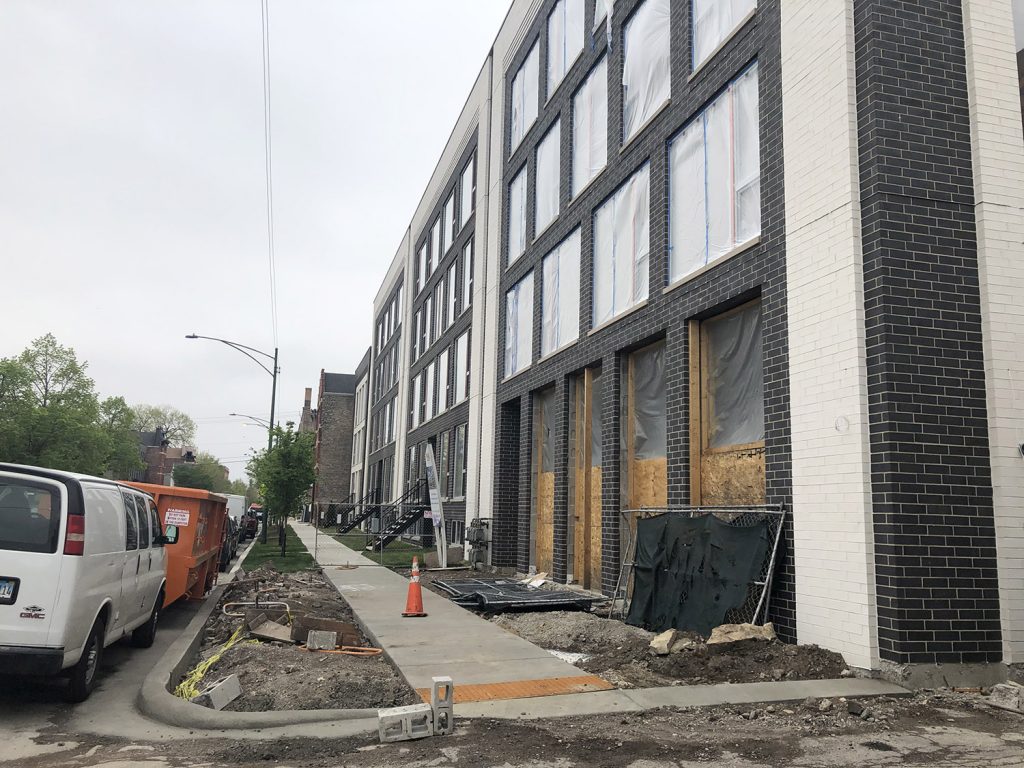 PLSN Condos Nears Completion at 816832 W Cullerton Street in Pilsen
