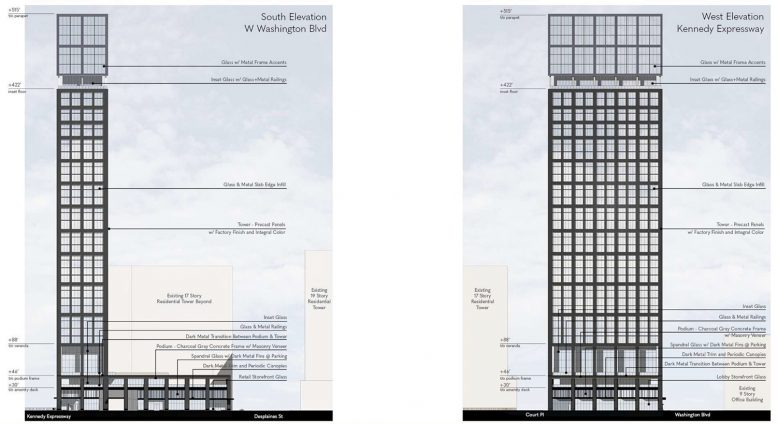 Chicago Plan Commission Approves 47-Story Tower at 640 W Washington ...