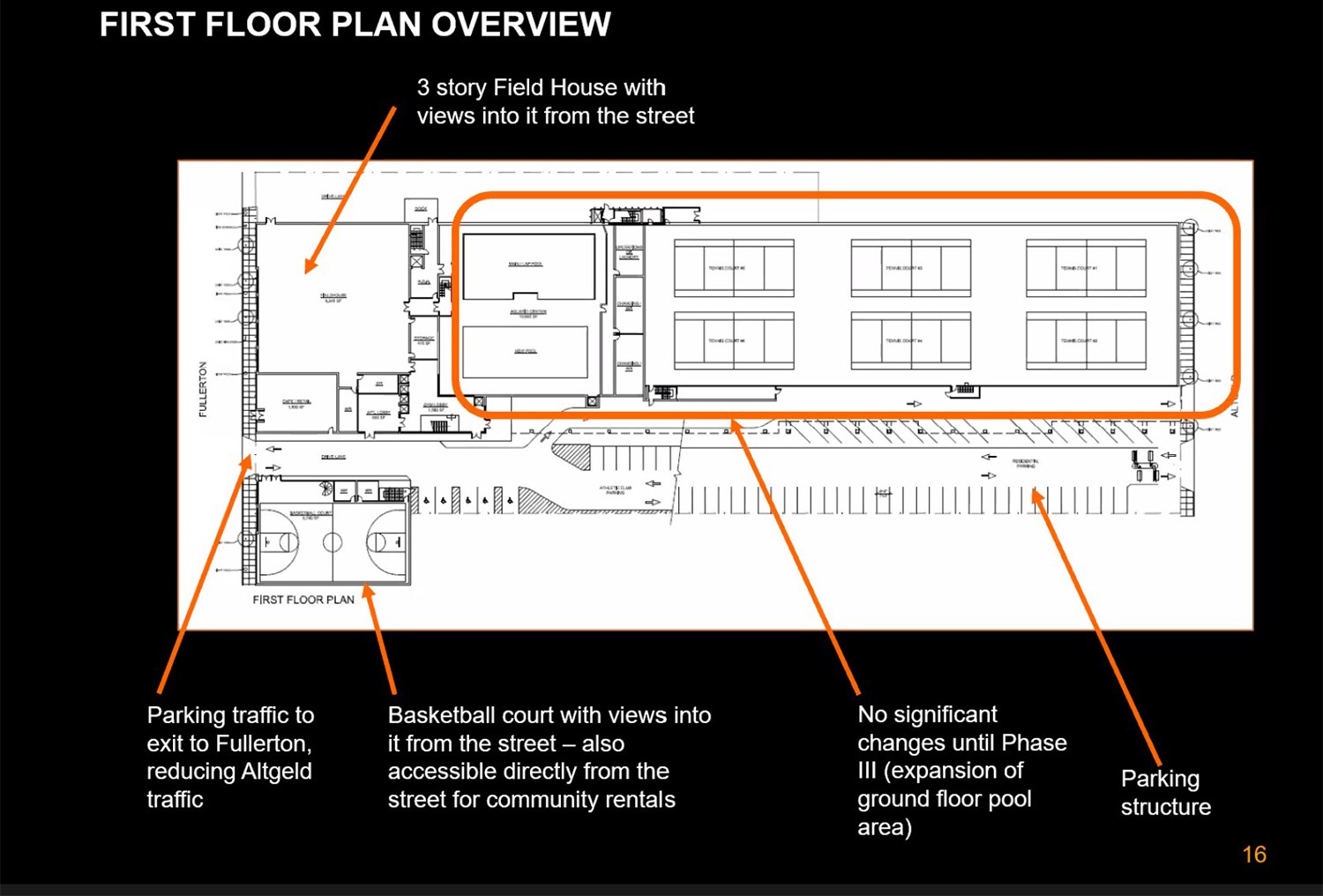 Ground Floor Plan for 1320 W Fullerton Avenue. Drawing by Hammersley Architecture