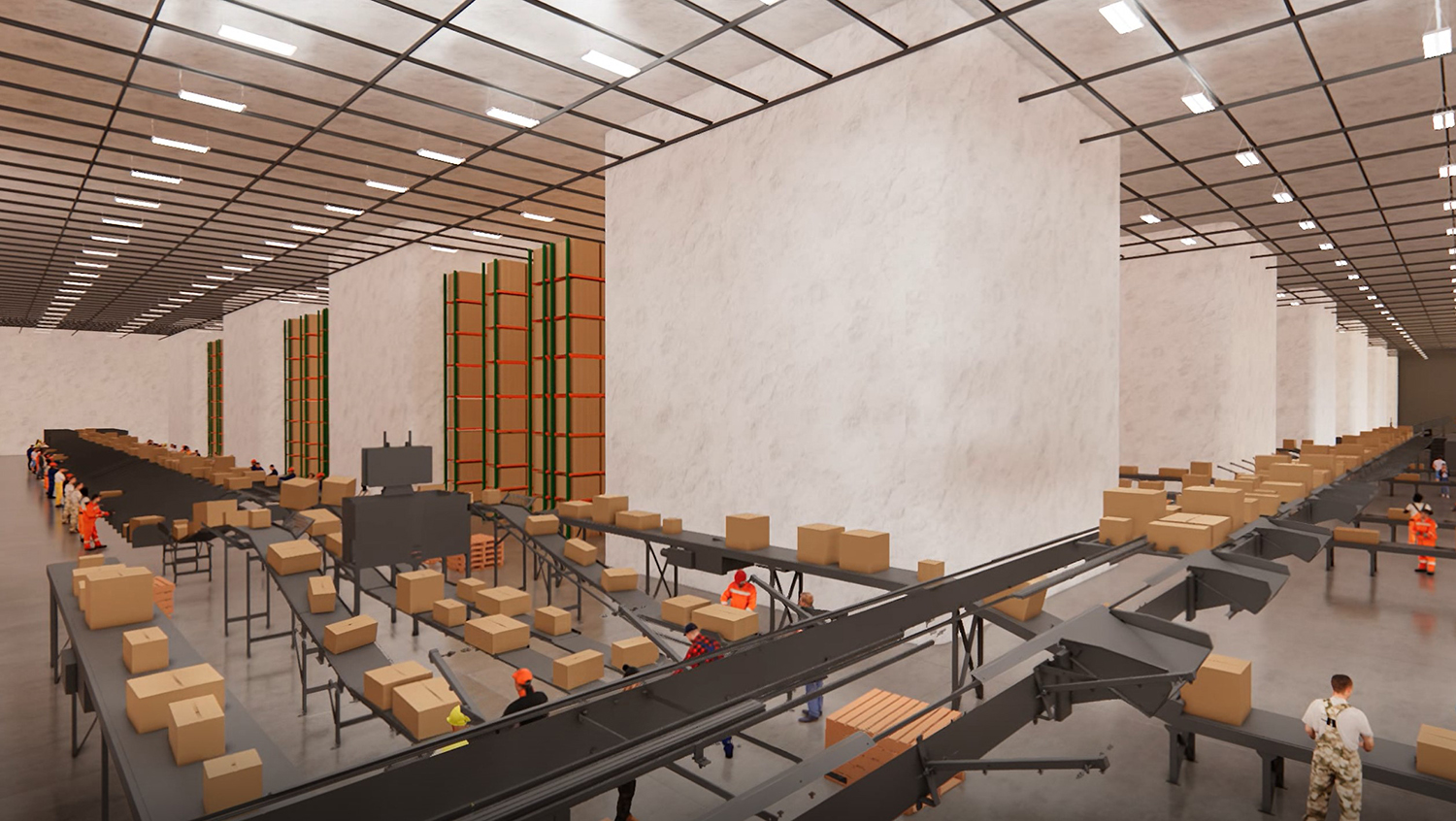 Industrial Space at The Invert Chicago. Rendering by The Invert Chicago