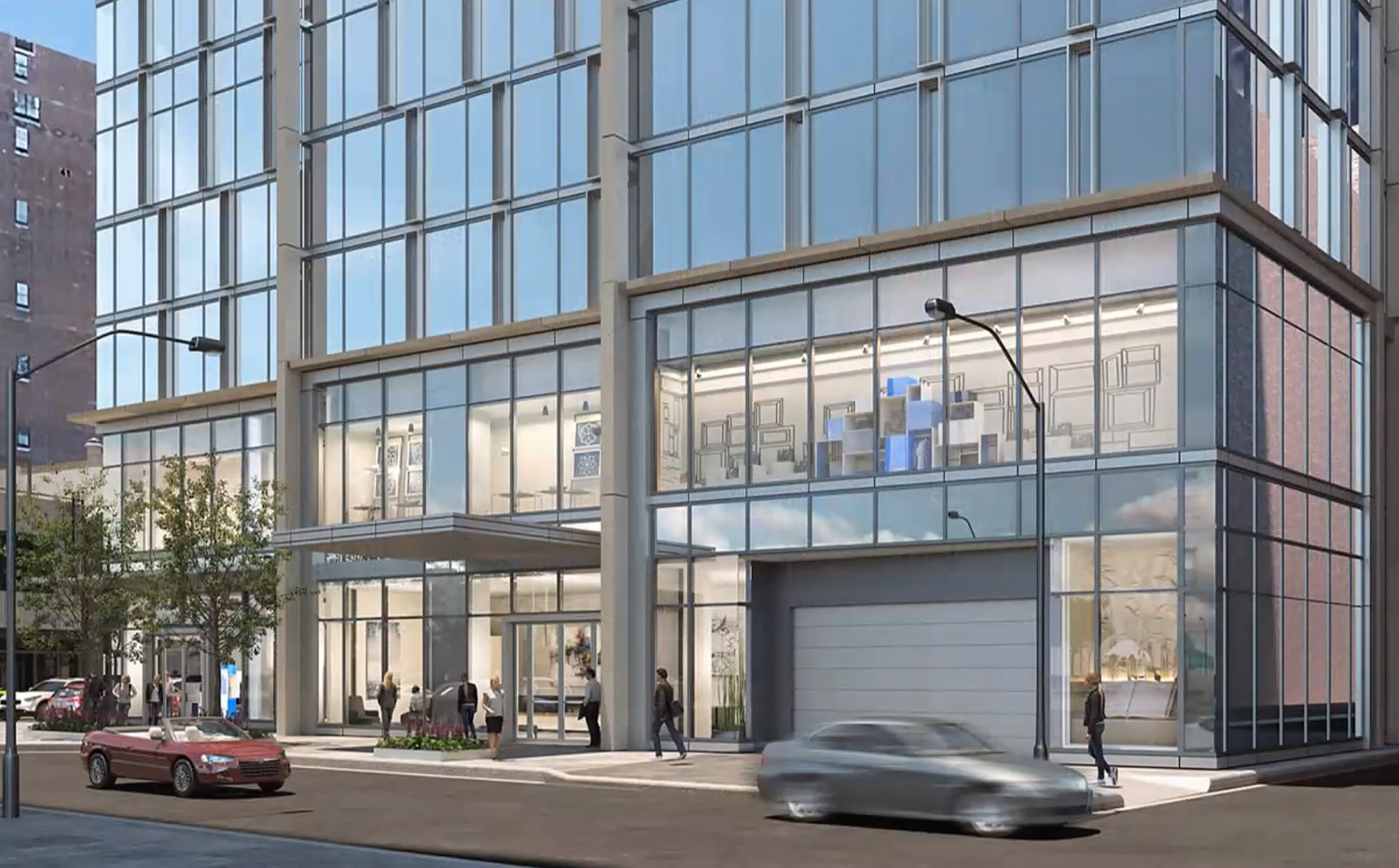 View of 1130 N State Street. Rendering by SCB