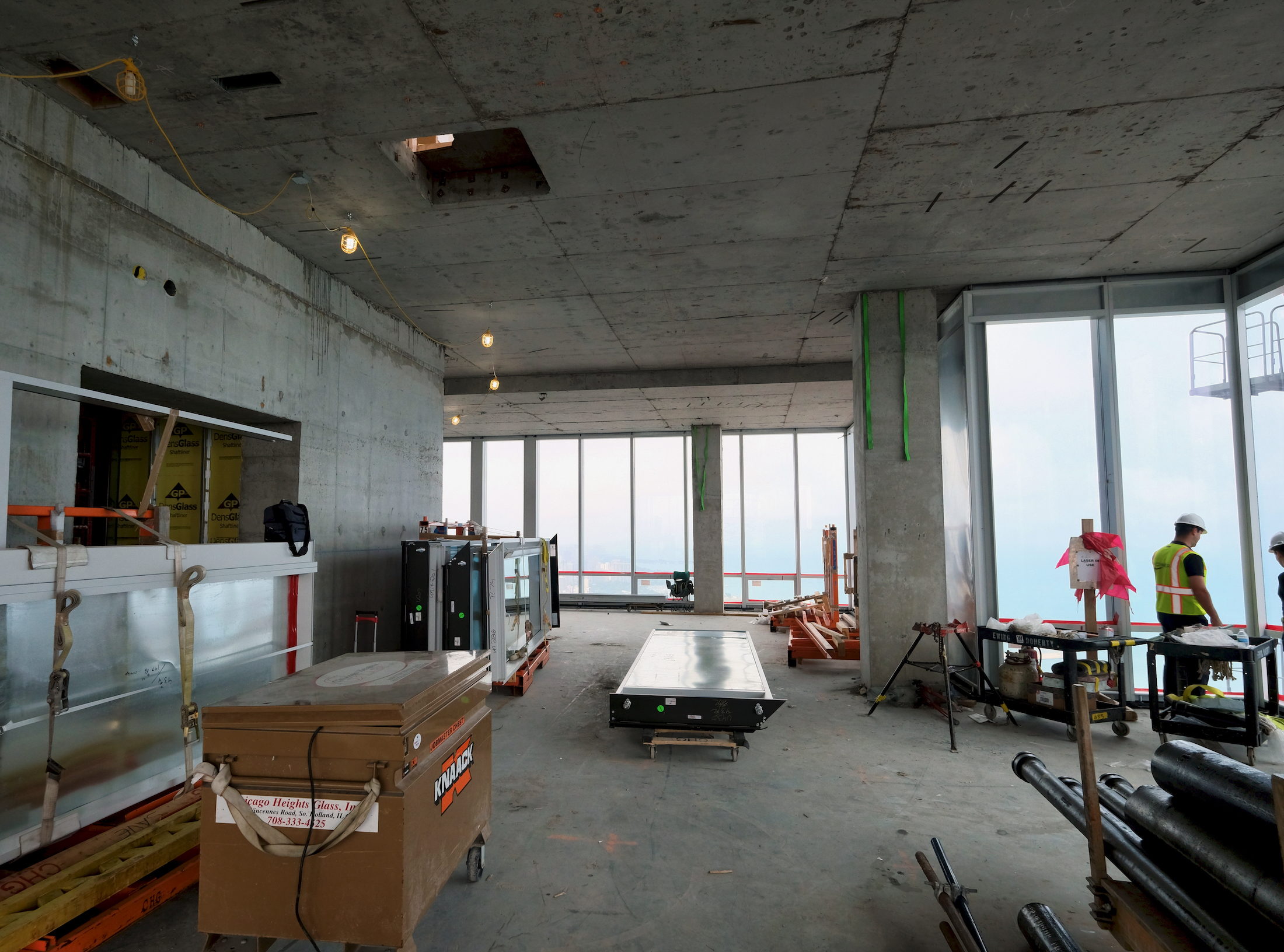 East tower penthouse interior