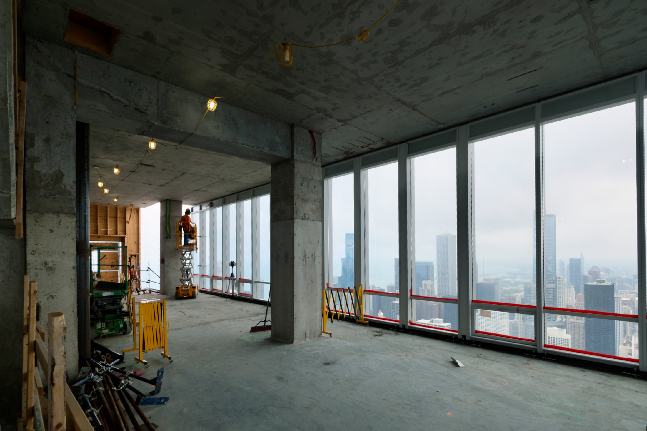 East tower penthouse interior