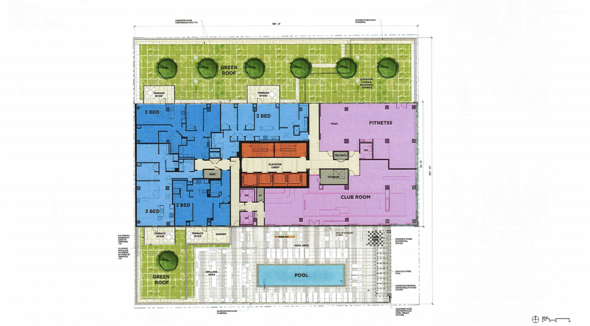 410 S Wabash Avenue fourth-floor plan