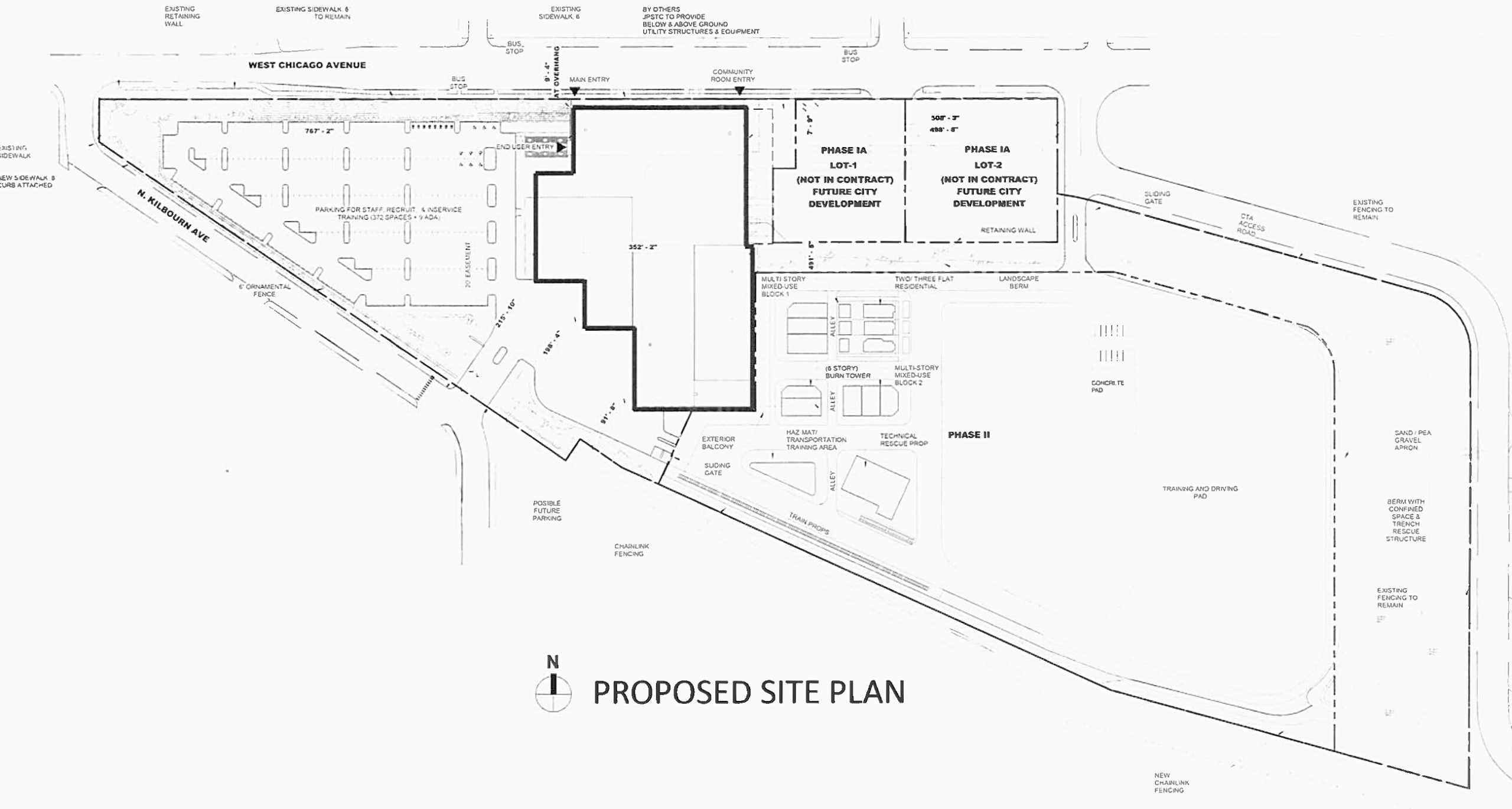 Joint Public Safety Training Campus site plan