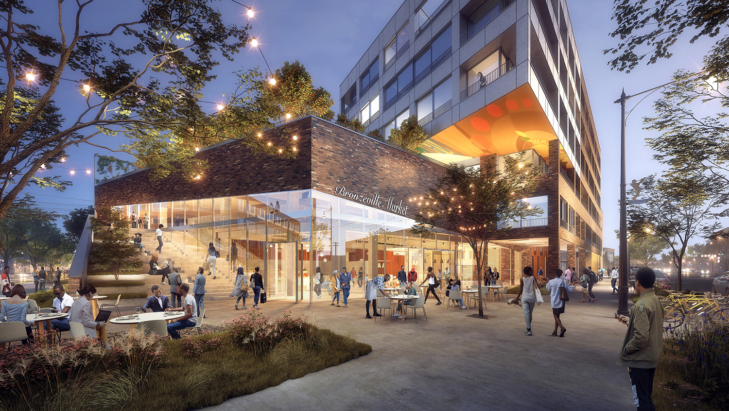 The Legacy District. Rendering by LBBA, Volume One Design Studio, and Civic Projects