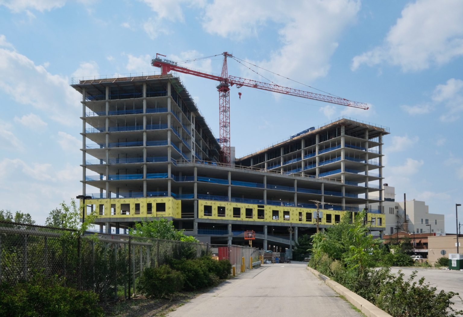 Clarendale Six Corners Tops Out In Portage Park Chicago Yimby